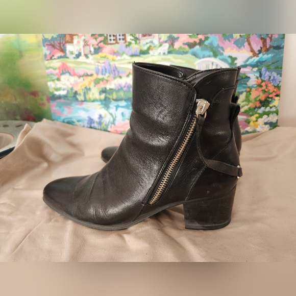 Zara leather ankle boots - Picture 6 of 6